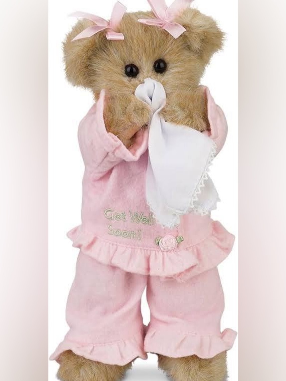 Bearington Collection SICKY VICKY Teddy Bear Stuffed Animal 10” Cute Fun NWT